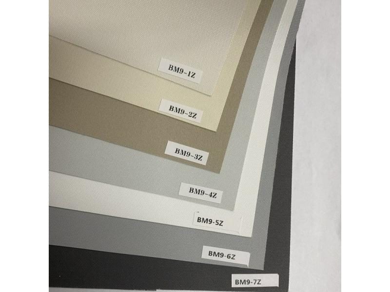 Waterproof Blackout Fabric Motorized Roller Blinds For Windows Carousel 1