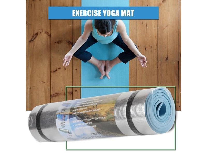 EVA 6mm Thick Yoga Mat For Outdoor Camping And Gym Fitness Carousel 1