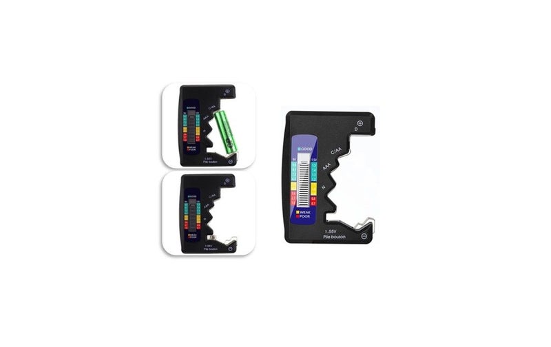 PTN Universal Easy Digital Battery Tester Battery Volt Tester Checker AA A5329 Carousel 1