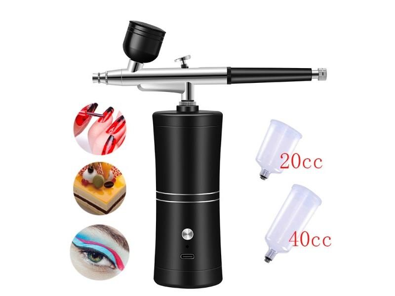 Portable Cordless Mini Airbrush Kit For Art And Model Painting Carousel 1