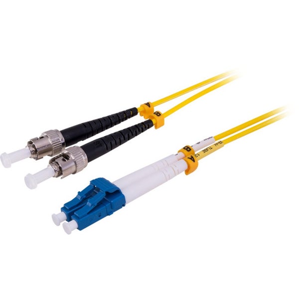 5m Fibre Patch Lead St-Lc Multi Mode Duplex Om3 Carousel 1