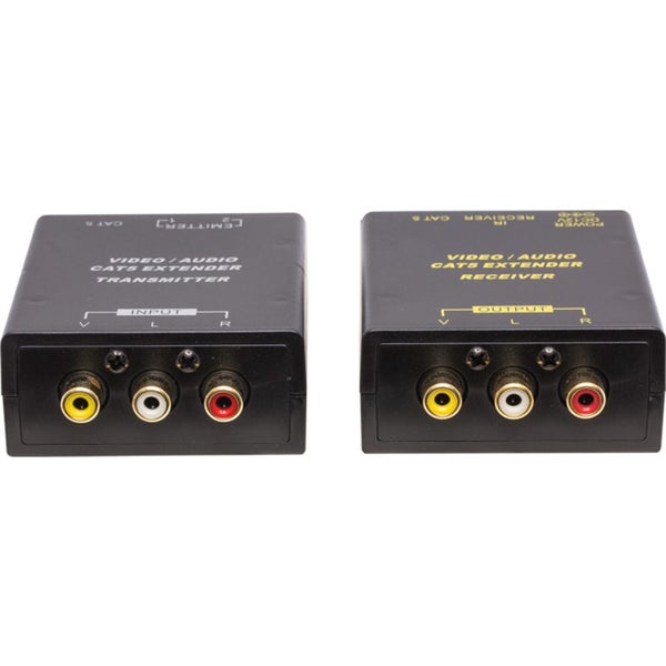 COMPOSITE VIDEO CAT5 EXTENDER STEREO AUDIO WITH IR Carousel 2