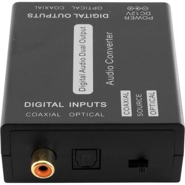 Dual Digital Audio Converter Optical And Coaxial Carousel 1