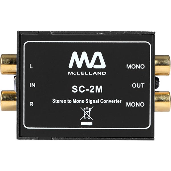 MCLELLAND STEREO TO MONO AUDIO CONVERTER PASSIVE Carousel 1