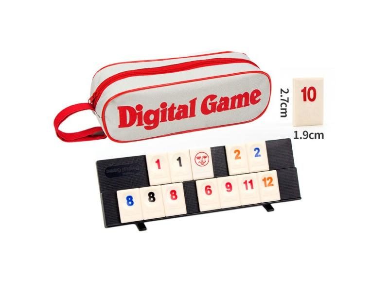 Travel Rummy Set Mahjong Chess Number Pairing Game Carousel 1