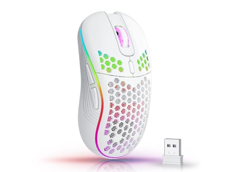 RGB Backlit 6-button 3-speed DPI Wireless Gaming Mouse Carousel 2