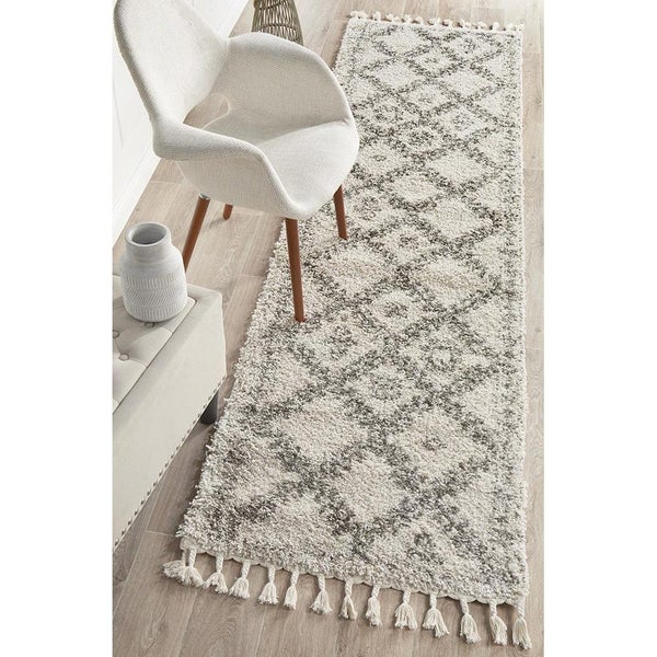 Rug Culture Saffron 33 Grey Runner By Carousel 2