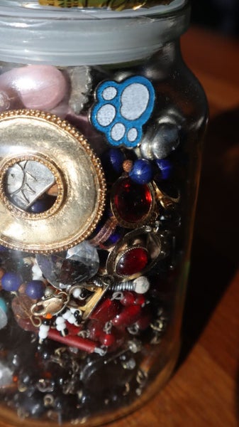 Glass Jar of 'Pirate Treasure' Jewellery Carousel 6