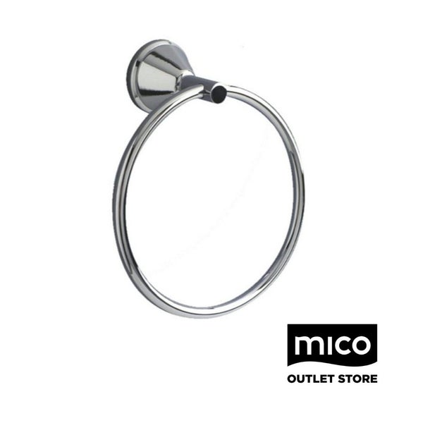 Bathroom Towel Ring – Chrome Finish, Wall Mounted Carousel 1