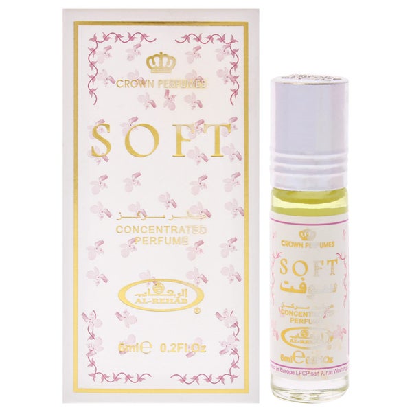Soft by Al-Rehab for Unisex - 0.19 oz Concentrated Perfume Oil Rollerball Carousel 1