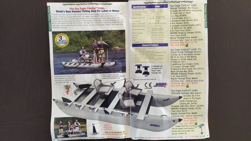 4m Sea Eagle inflatable Pontoon Boat Carousel 2