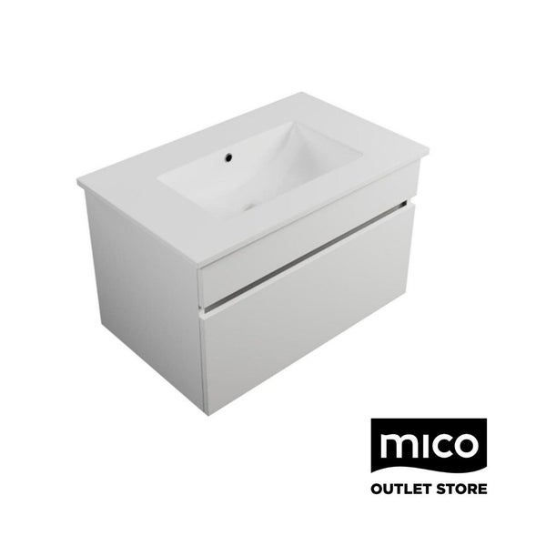 Wall Hung Vanity 1 Drawer 750mm Carousel 1