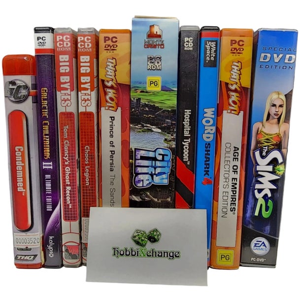 BULK PC GAMES #2 - EXCELLENT VALUE & TITLES Carousel 1