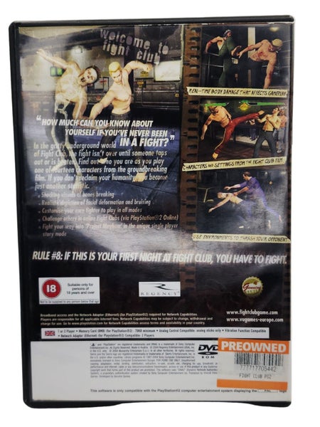 Fight Club - PlayStation 2 (PS2) Carousel 2