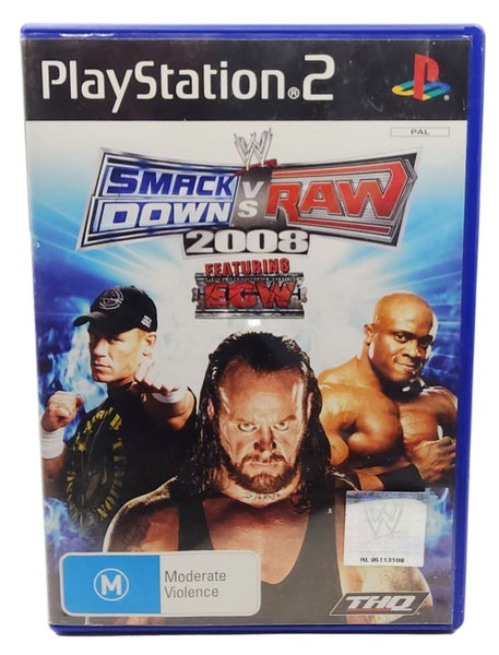 WWE SmackDown vs. Raw 2008 - PlayStation 2 (PS2) Carousel 1