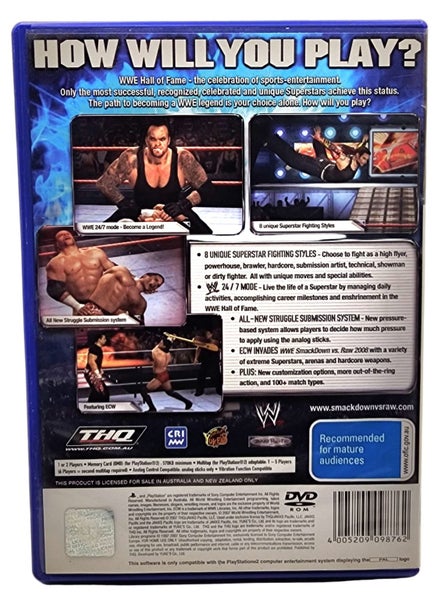 WWE SmackDown vs. Raw 2008 - PlayStation 2 (PS2) Carousel 2