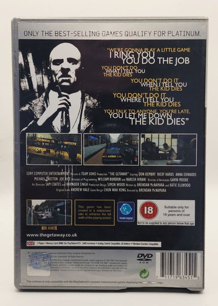 The Getaway - PlayStation 2 (PS2 Game) Carousel 2