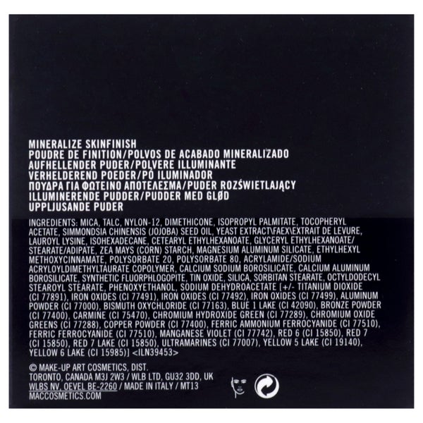 Mineralize Skinfinish - Global Glow by MAC for Women - 0.35 oz Highlighter Carousel 6