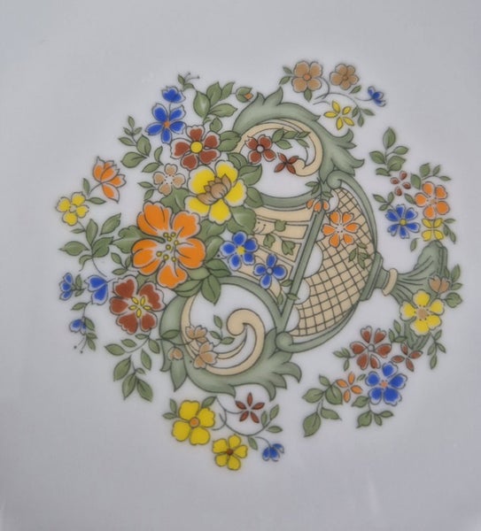 Mikasa full dinner set. Summer Bouquet. Rare Carousel 2