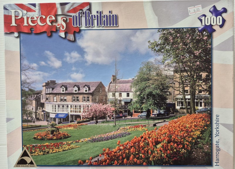 PIECES OF BRITAIN 1000 Piece Puzzle (Harrogate, Yorkshire) Carousel 1