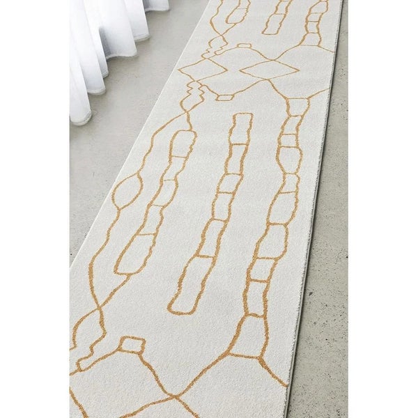 Rug Culture Paradise Runner Amy Gold By Carousel 2