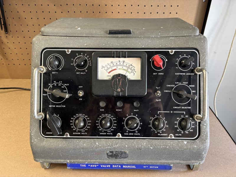 AVO Valve Characteristics Tester - Mark II Carousel 1