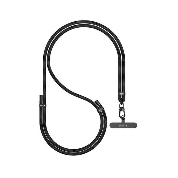 EFM Go Crossbody Lanyard for All Devices- Black Carousel 1