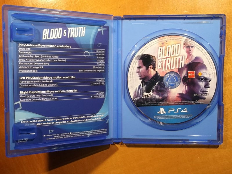Blood & Truth - PS4 VR Game - Very Good Condition Carousel 2