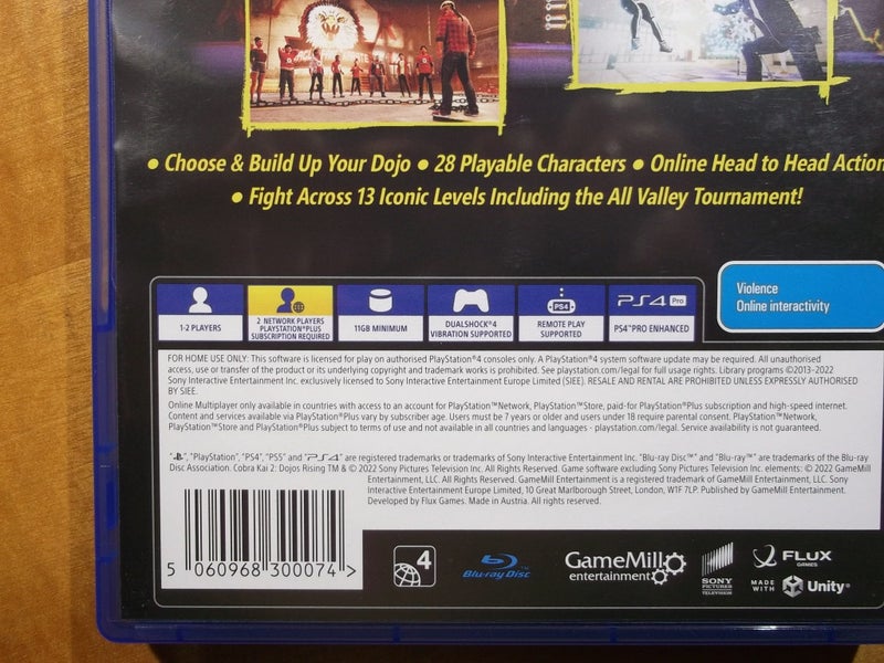 Cobra Kai 2 Dojos Rising - PS4 Game - LIKE NEW Carousel 4