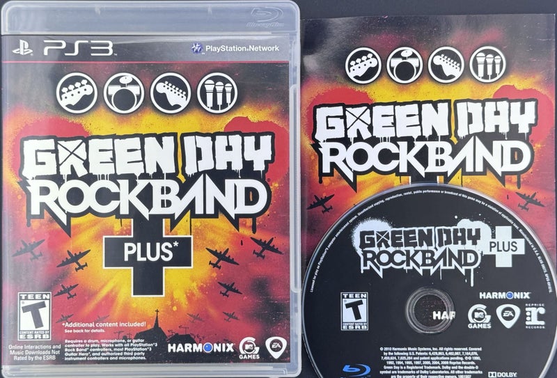 Green Day Rockband+ - PS3 - PlayStation 3 Carousel 1