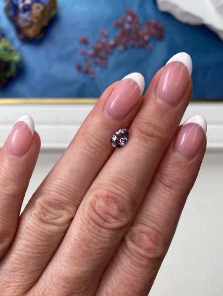 $1RES ~ $1300 Retail * 1.01ct Lavender Burmese Spinel - Showcase Gemstone Carousel 2