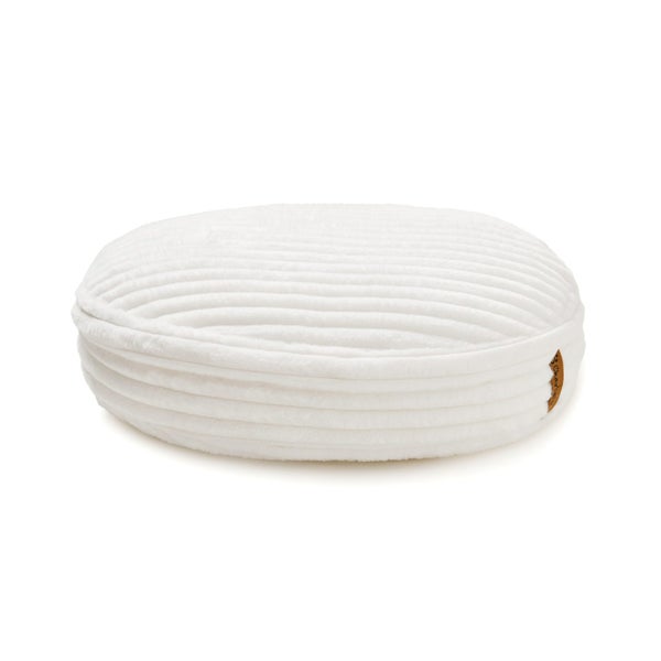 Charlie's Cloud Crushed Foam Dog Bed Cream Small Carousel 8