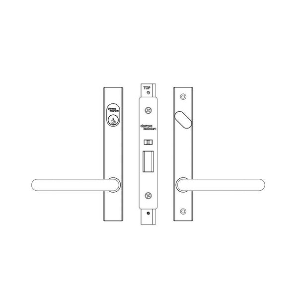Dormakaba Entrance Kit Lockpack 30mm Black - Available in Various Functions Carousel 3