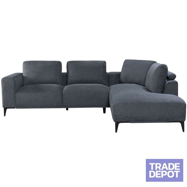 Hart 3 Seater Sofa Grey - RHS Carousel 1