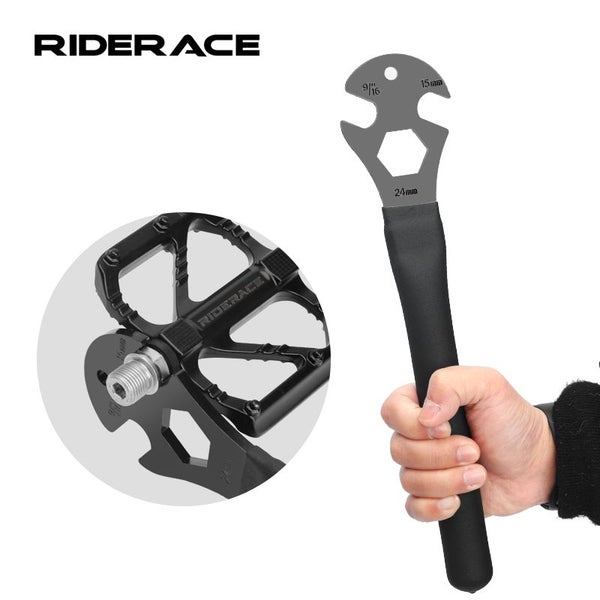 Extra Long Handle 15mm Bicycle Pedal Wrench For Repair Carousel 2