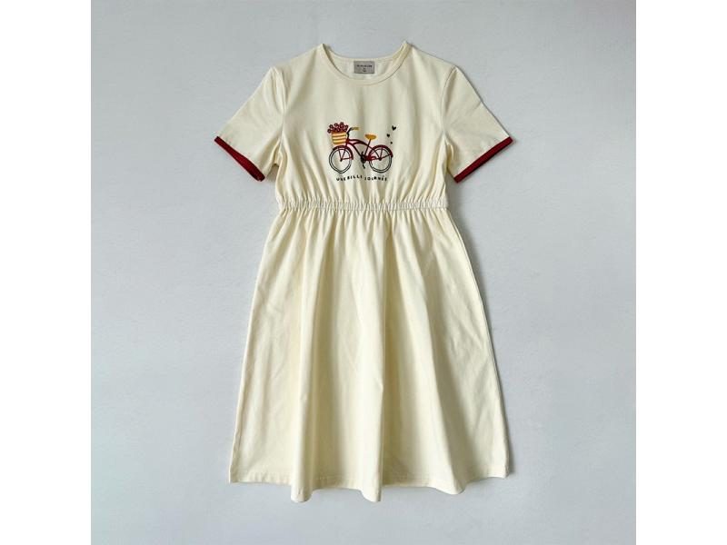 Printed Bike Collection Family Matches Clothes For Boys Girls Baby Carousel 1