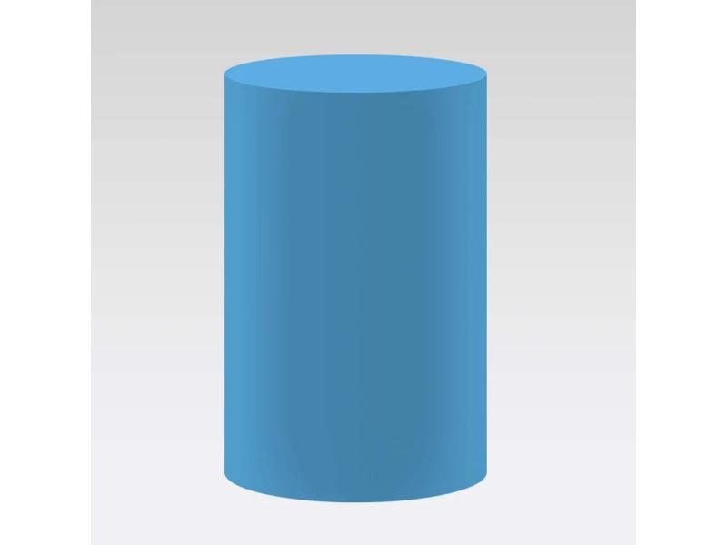 Elastic Solid Color Cylinder Backdrop Cover For Events Carousel 1