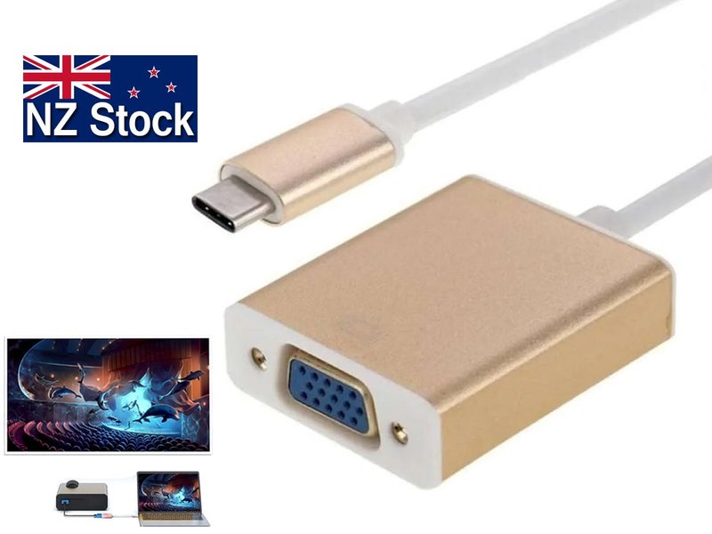 USB-C To VGA Adapter NZ Clearance Carousel 1
