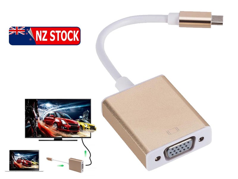 USB C To VGA Cable Adapter (Over Stocked) Carousel 1