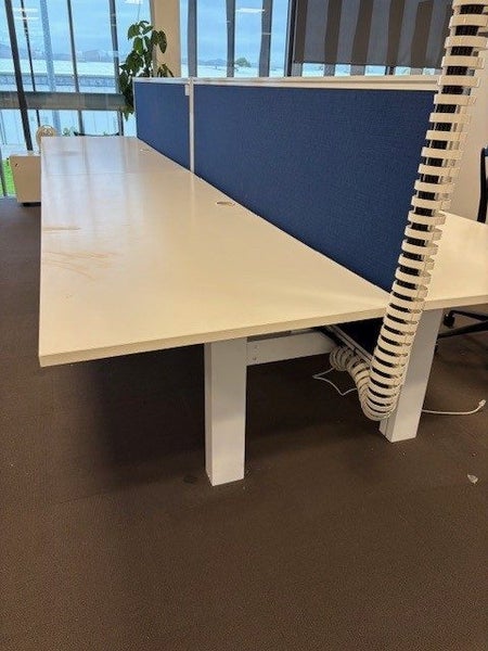 Desk x 4 in a pod - sold as one unit fixed height Carousel 1
