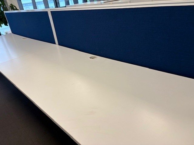 Desk x 4 in a pod - sold as one unit fixed height Carousel 2