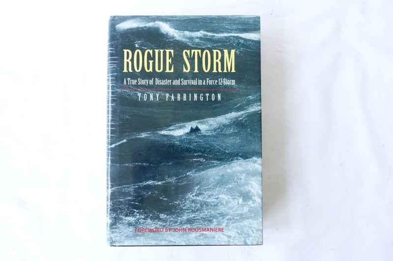 Rogue Storm Hardcover by Tony Farrington True Story of Survival (SKU BK4) Carousel 1
