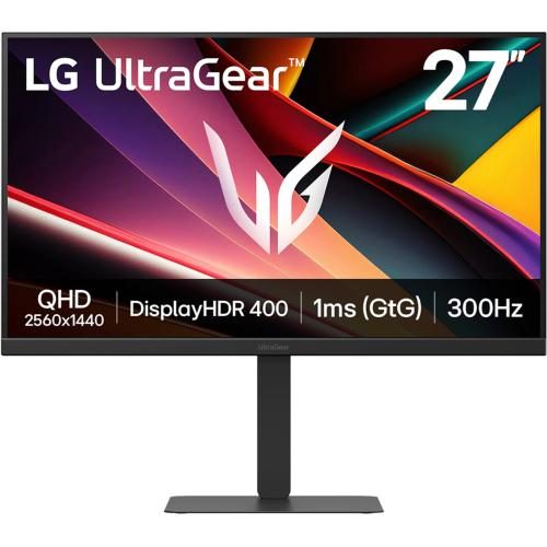 LG UltraGear 27G640A-B 27" QHD 300Hz Gaming Monitor 2560x1440 - IPS Panel - 1ms Carousel 1