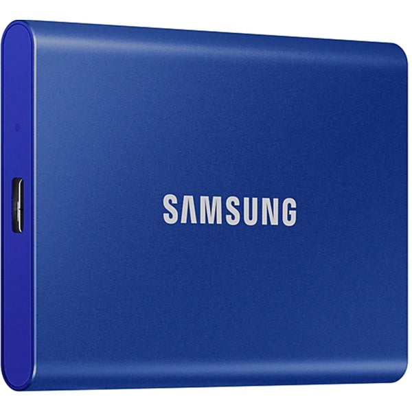 Samsung T7 1TB Portable External SSD - Indigo Blue - USB 3.2 Gen2 (10Gbps) - Carousel 2