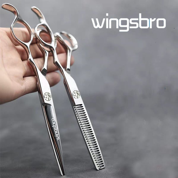 6.5 Inches Professional Thinning Hairdressing Scissors For Home Use Carousel 1