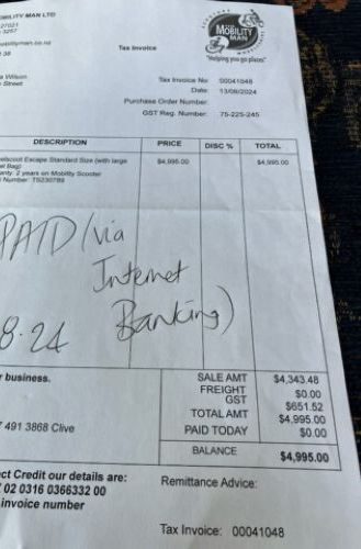 Travel scoot mobility scooter Carousel 12