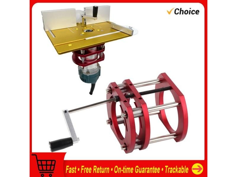 Aluminum Alloy Stainless Steel Router Table Lifting System Carousel 1