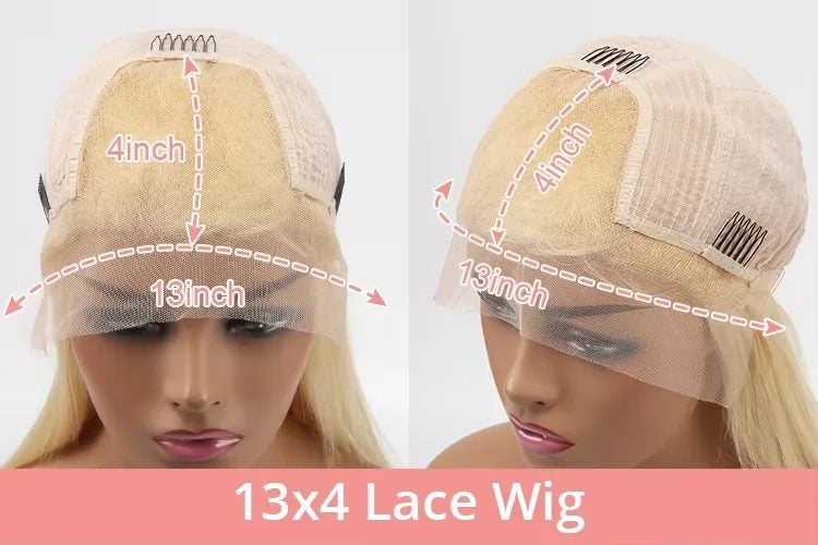 613 Honey Blonde 13x6 Body Water Wave Lace Front Wig Carousel 1