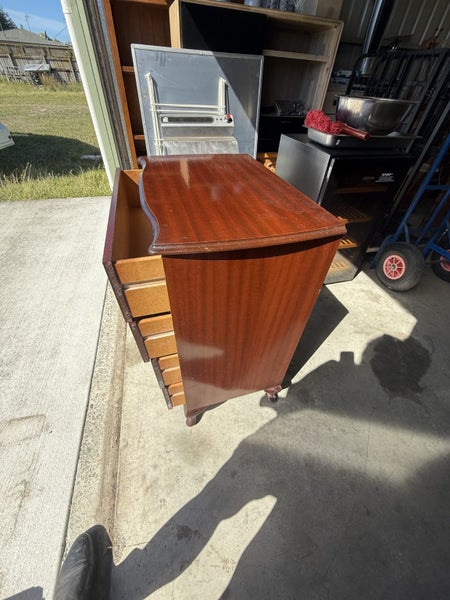 Mahogany 4 Draw Tallboy Carousel 7