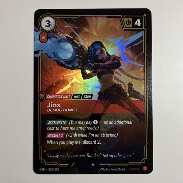 Riftbound Jinx - Demolitionist 030/298 Carousel 1
